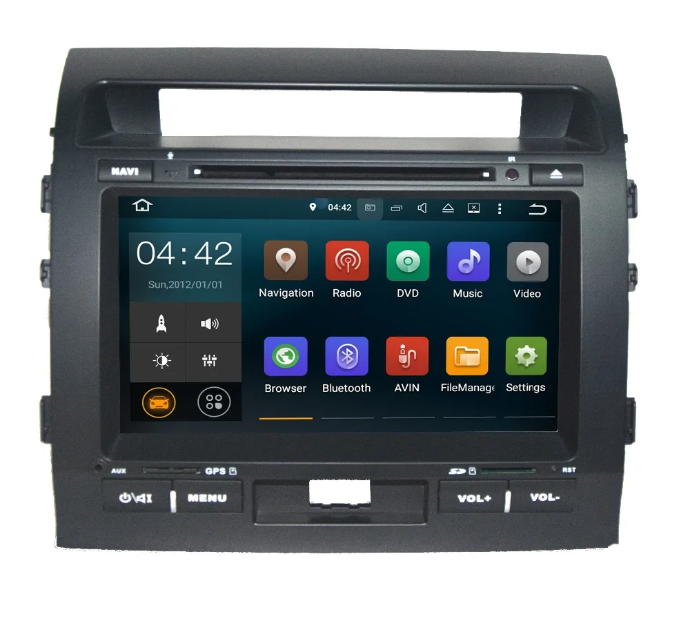2G RAM 9 inch Android 7 1 System GPS Navigation System with DVD Stereo Media Auto
