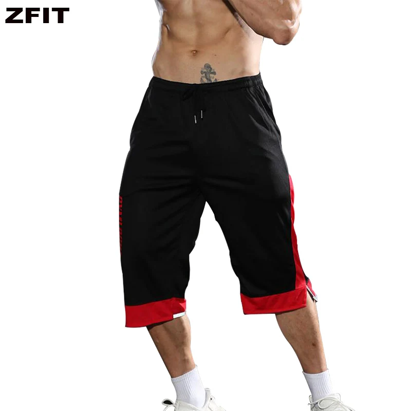 Мужские спортивные шорты для бега ZFIT быстросохнущие бодибилдинга мужские