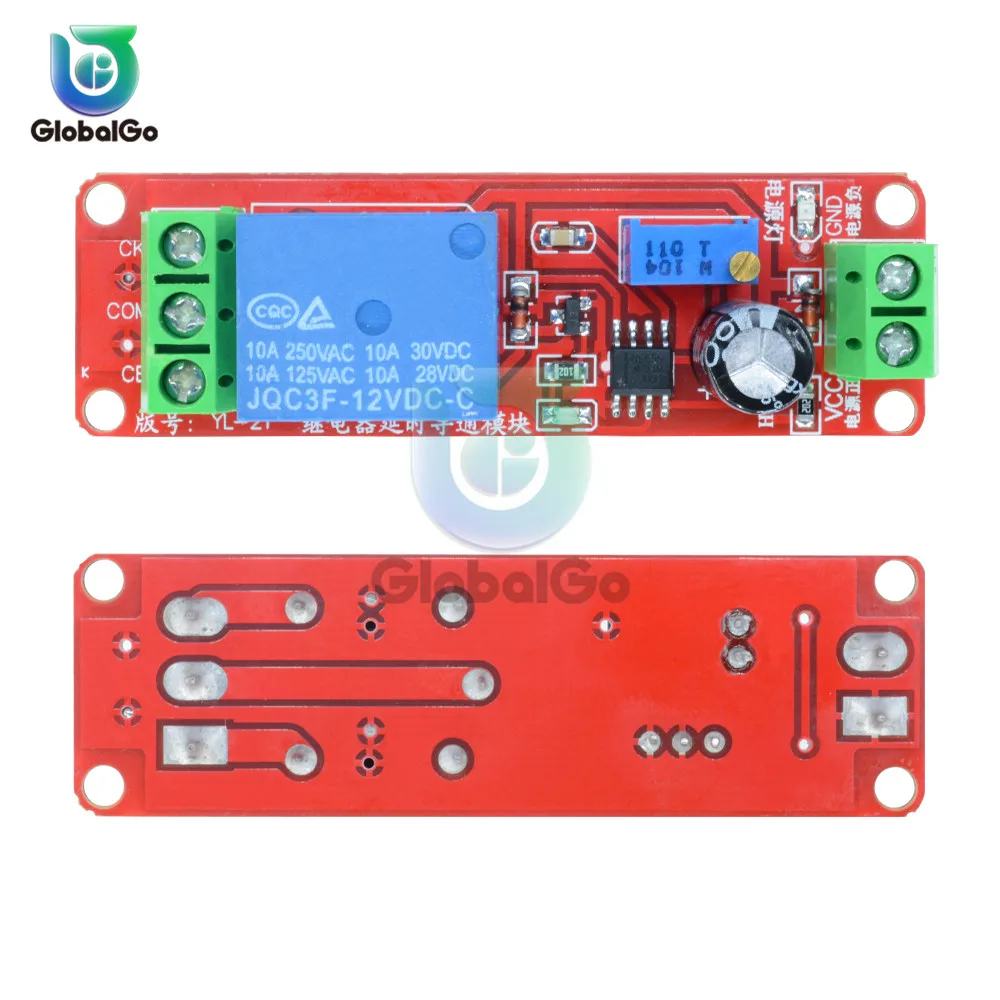 DC 5 V 12 V задержка NE555 время запуска реле Щит синхронизации таймера Управление автомобильные реле переключатель выключатель зарядная Модульная плата инструмент «сделай сам»