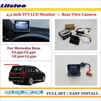 

Liislee For Mercedes Benz GL350 GL450 GL500 GL550 Rear View Camera Back Up + 4.3" LCD Monitor = 2 in 1 Parking Assistance System