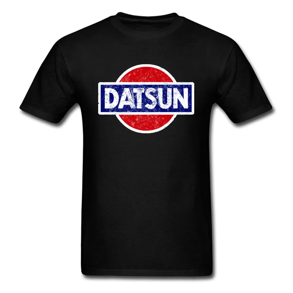 

Datsun T-shirt Wagon Logo T Shirt Men Tshirt Black Clothing Japan Chic Tops Summer Tee Short Sleeve Red Car Streetwear