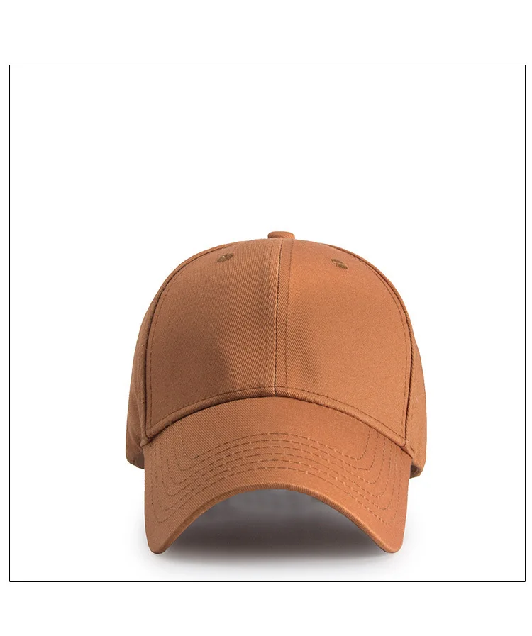 Мужские шляпы от солнца с большой головкой, чистая хлопковая шапка для гольфа, для взрослых, хорошее качество, остроконечная Кепка, Мужская бейсболка с логотипом на заказ, одноцветная бейсболка, Размеры s m XL