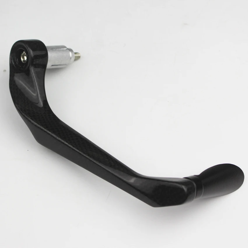 Carbon fiber+Aluminum Motorcycle hand Protect Guard System Brake Clutch Levers Protector Falling Protection For Honda Suzuki