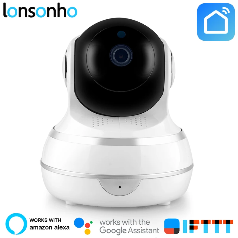

Lonsonho Smart Wifi IP Camera Wireless Home Security 1080P 2MP Two Way Audio Motion Detector IR Night Vision Tuya Smart Life APP
