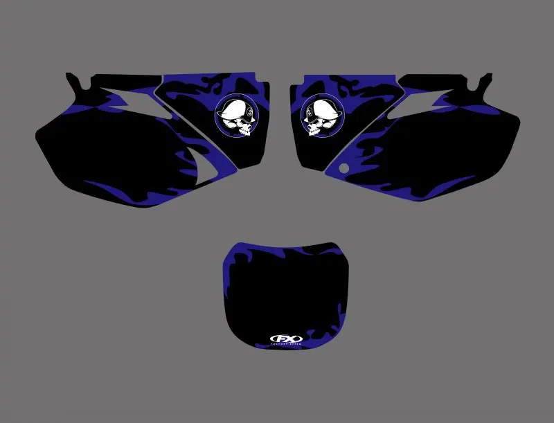 Графические и Фоновые наклейки наборы для Yamaha YZ250F YZ450F YZF250 YZF450 2003 2004 2005 YZF 250 450 YZ 250F