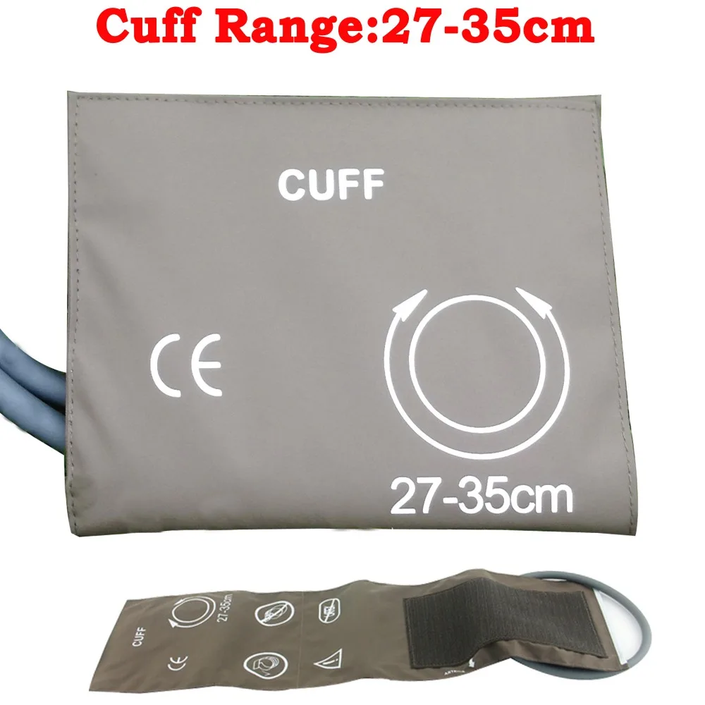 

free shipping Mindray patient monitor blood pressure cuff adult arm nibp cuff size range 27-35cm dual tube