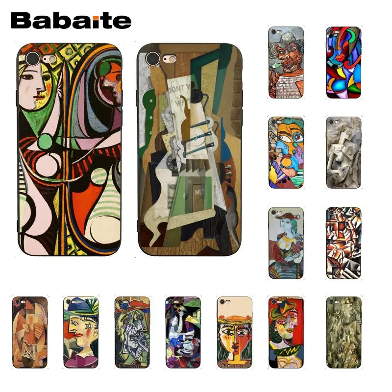Пикассо Абстрактная живопись чехол для мобильного телефона iphone 12 11 Pro Max 8 7 6 6S Plus X