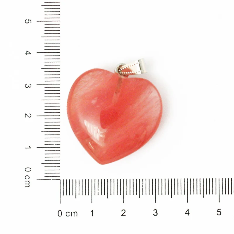 Новая распродажа 30 мм 1 шт./лот маятник сердце форма камня талисманы Подвески для DIY цепочки и ожерелья подарок аксессуар для изготовления ювелирных изделий