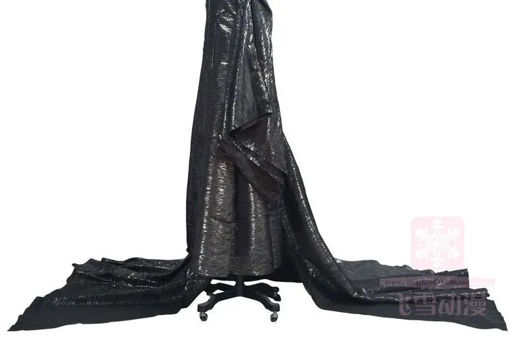 На фильм «Малефисента» черная ведьма Анжелина Джоли принцесса малефисент Косплей Canraval Хэллоуин костюм с бесплатной рога малифисенты