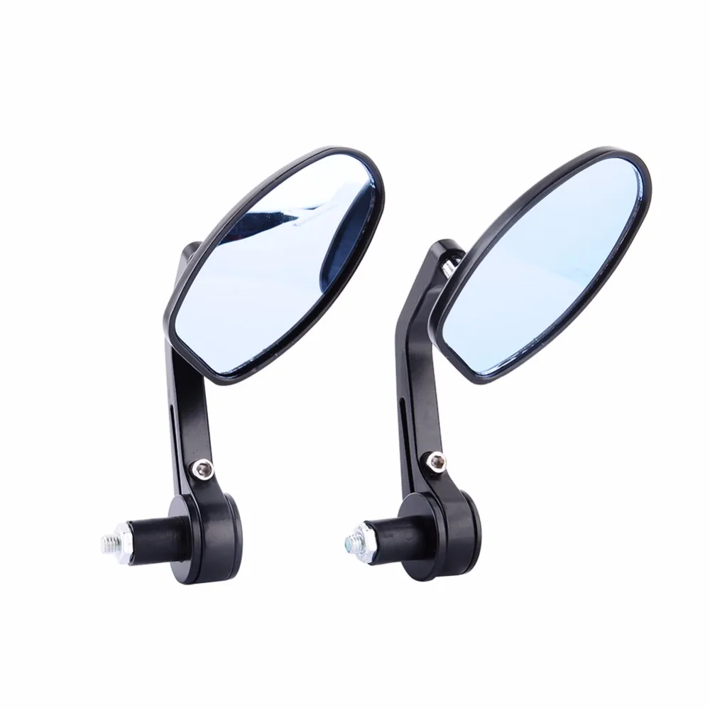 

Oversea 7/8" 22mm Universal Motorcycle Handle Bar End Rear Side View Mirrors Cafe Racer