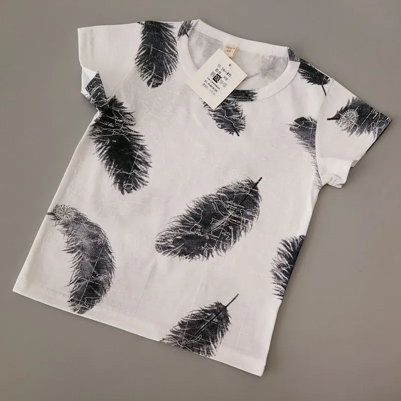 

New Cartoon Print Baby Boys Dragonfly T-shirt For Summer Infant Kids Boys Girls 2019 T-shirts Clothes Cotton Toddler Letter Tops