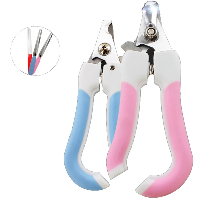 Professional Pet Nail Dog Cat Claw Clippers Stainless Steel Claws Scissor Trim Nails Dogs Cats Cutter Toe PL0071 (3)