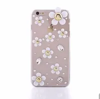 BotexBling DIY flower Case for samsung galaxy note9 S6edge S7 Edge s8 s9 S10 plus