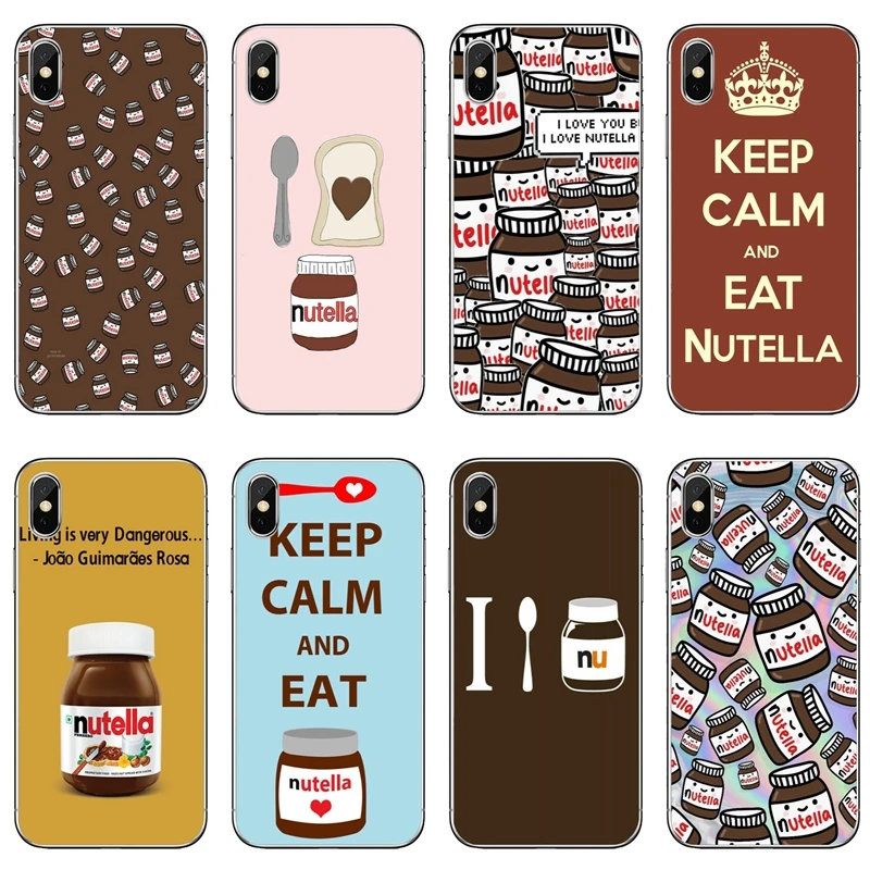 

Kawaii nutella chocolate For Huawei Honor 10 9 Lite 8 8C 8X 7A 7C 7X 6 Play 6X 6A 6C V8 V10 TPU Soft phone cover case
