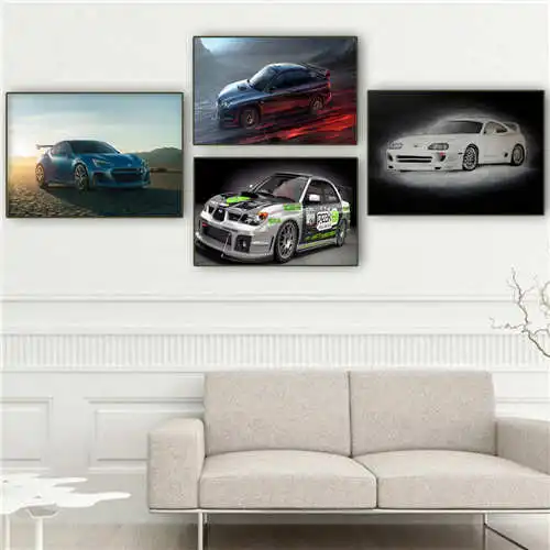 

Custom Canvas Poster Subaru-Impreza (3) Printing Posters Cloth Fabric Wall Art Pictures For Living Room Decor#18-12-05-H-05-261