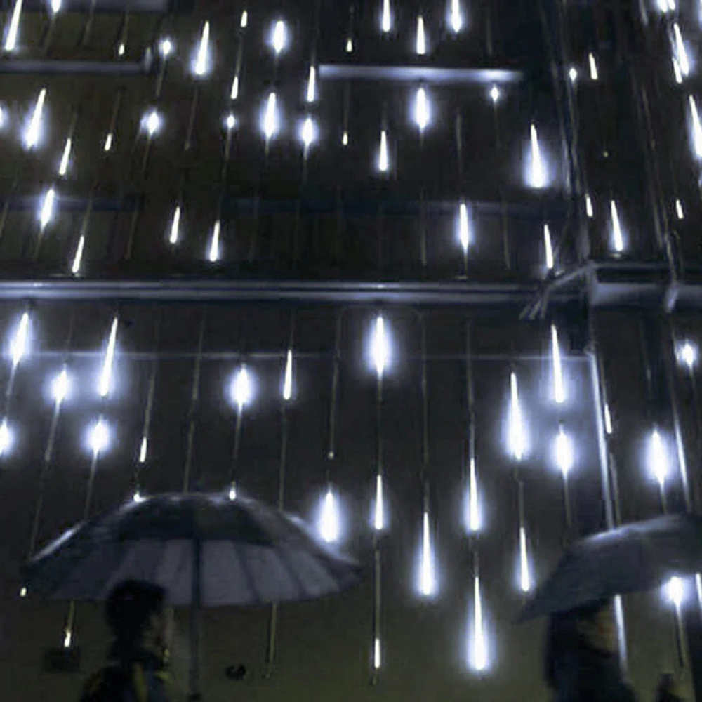 ZINUO 30CM/50CM Meteor Shower Rain Tubes AC100-240V LED Christmas Lights Outdoor Wedding Party Garden Xmas String Light ZINUO 30CM/50CM Meteor Shower Rain Tubes AC100-240V LED Christmas Lights Outdoor Wedding Party Garden Xmas String Light