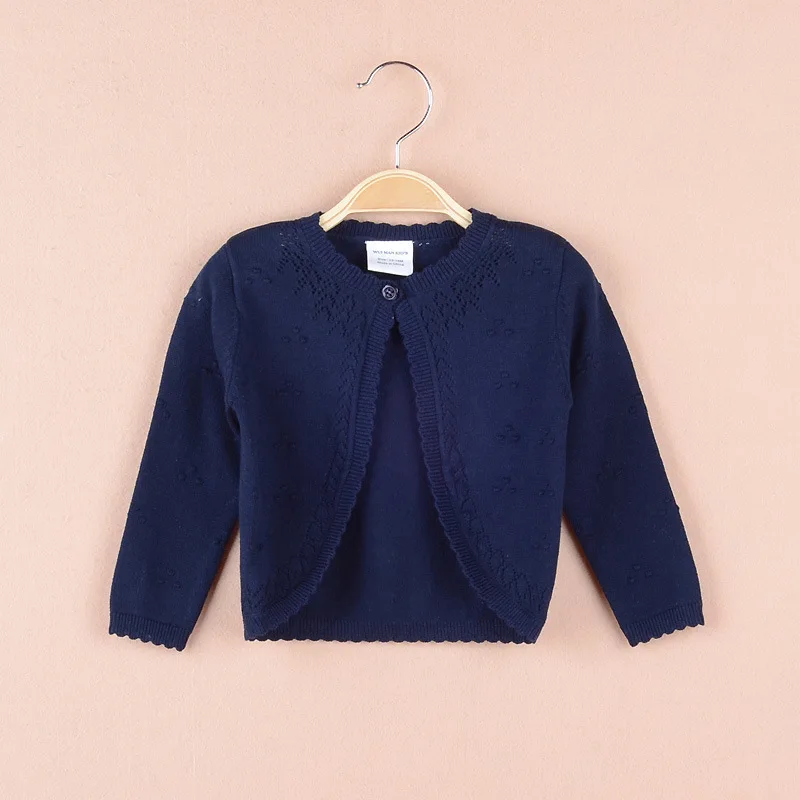 Navy blue cardigan sweater for girls 2017 africa com red