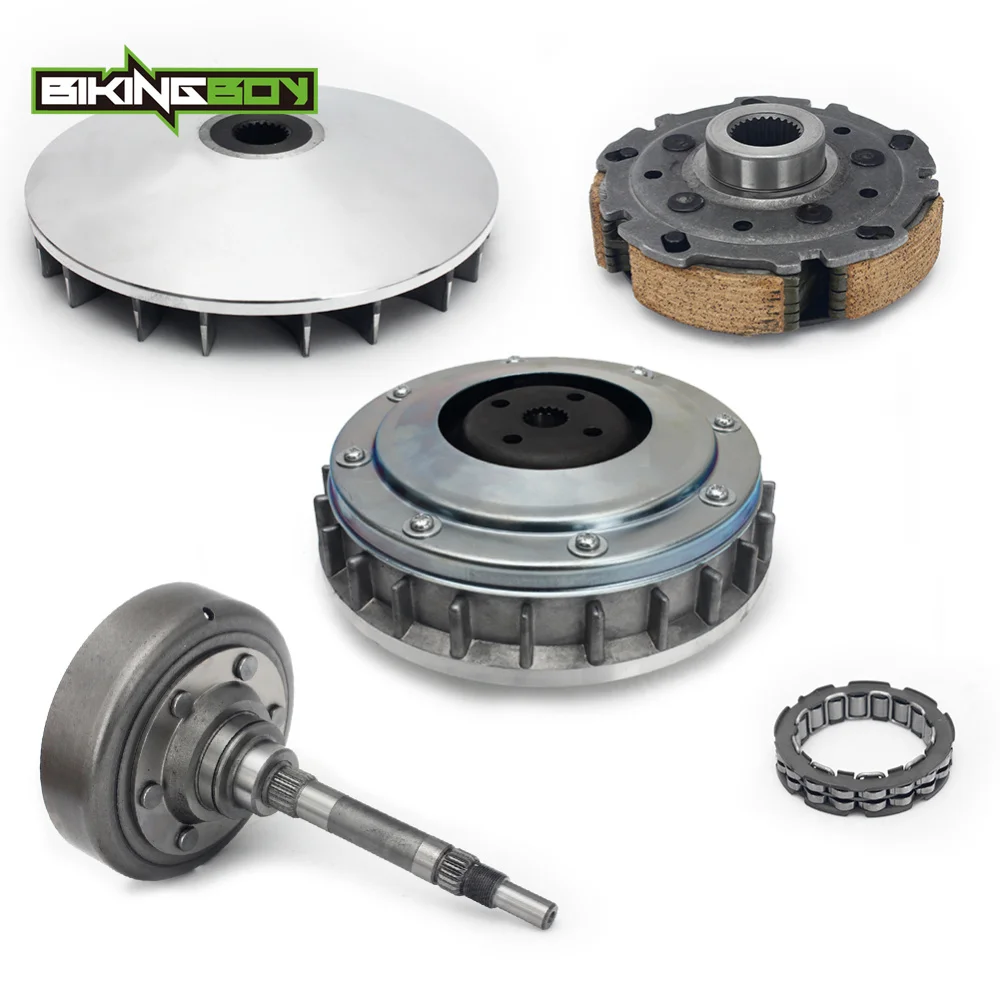 

BIKINGBOY Full Sets Primary Wet Drive Clutch Housing Carrier Drum Bearing For HiSUN UTV 500 700 YS 500 700 Menards Qlink Massimo