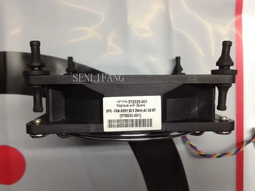 

CPU Fan Processor Cooling Cooler for ML110 G6 chassis rear fan 576930-001 572335-001 ML110 G6 chassis fan tail 576930-001 NEW
