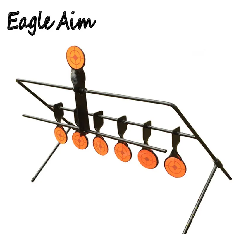 

Airgun Airsoft Tactical Skill/Outdoor&Indoor 7-Plate Reset Target / For Paintball Archery Shooting/Improve Hunting Shooting
