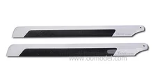 Tarot 345mm Carbon Fiber B&W TL1158-05 For 450 480 RC Helicopter FreeTrack Shipping