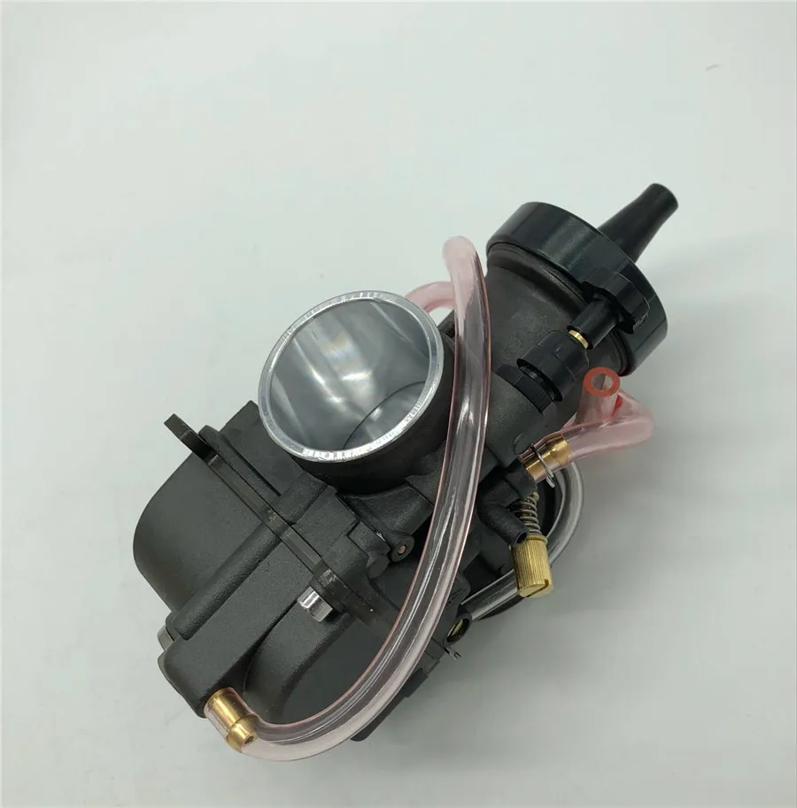 

34mm Racing Flat Side Carburetor For PWK Yamaha Honda Suzuki Kawasaki KTM Fit On 200cc 250cc 300cc 350cc Engine