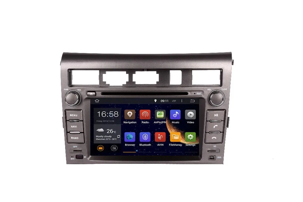 Top GIFT ROM 16G Quad Core Android 7.1 Fit KIA Opirus 2007- 2015 2016 2017 CAR DVD PLAYER Multimedia Navigation DVD GPS STEREO RADIO 0