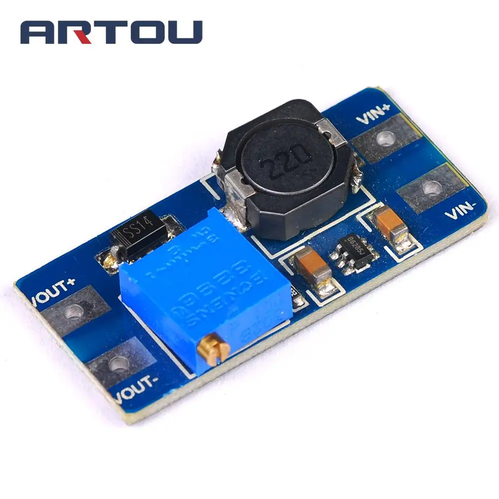 

5PCS MT3608 2A Max DC-DC Step Up Power Module DC DC Power Supply Booster Power Module