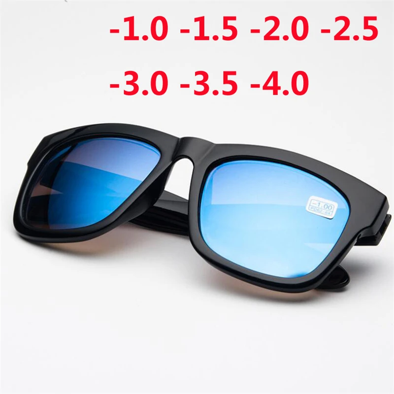 

-1.0 -1.5 -2.0 -2.5 -3.0 -3.5 -4.0 Finished Myopia Glasses Men Women Fashion Myopia Sunglasses Prescription Glasses With Degree
