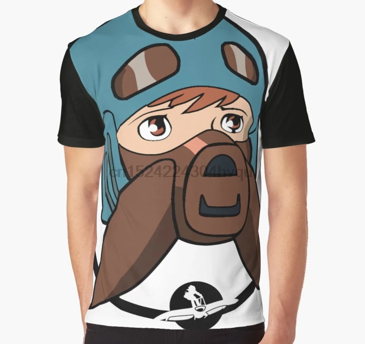 

All Over Print 3D Tshirt Men Funny T Shirt Nausica Sticker