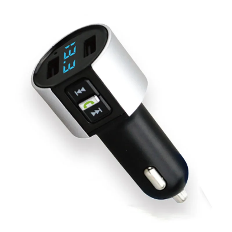 Автомобильный комплект jajabor с Bluetooth громкой связью, fm-передатчик, беспроводная поддержка A2DP, USB диск, mp3-плеер, двойной USB, 5 В/3,4 А, автомобильное зарядное устройство