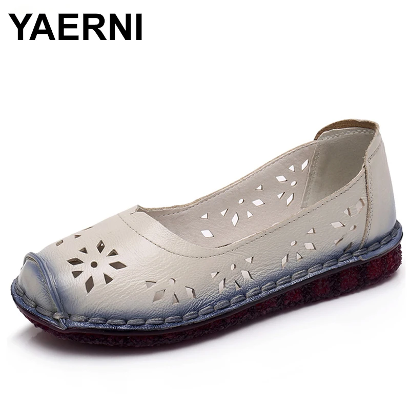 

YAERNI Women Sandals Comfortable Soft Soles Shoes Women Flats Sandals Fashion Shoes Woman Pregnant Sandals Mujer Footwear