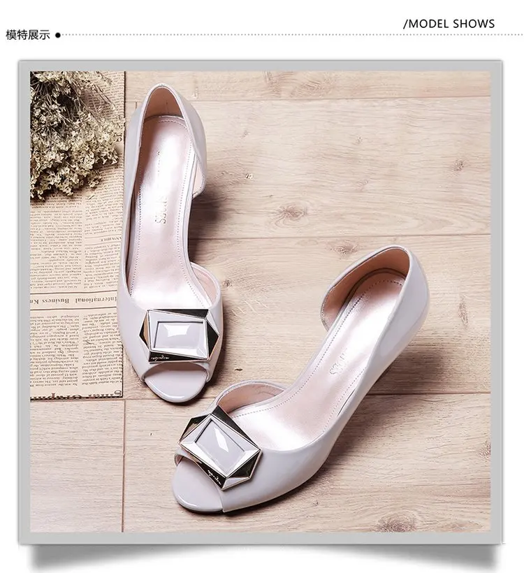 Г., элегантные туфли-лодочки из высококачественной кожи женская обувь удобные туфли-лодочки на Высоком толстом каблуке Демисезонная женская обувь, A758
