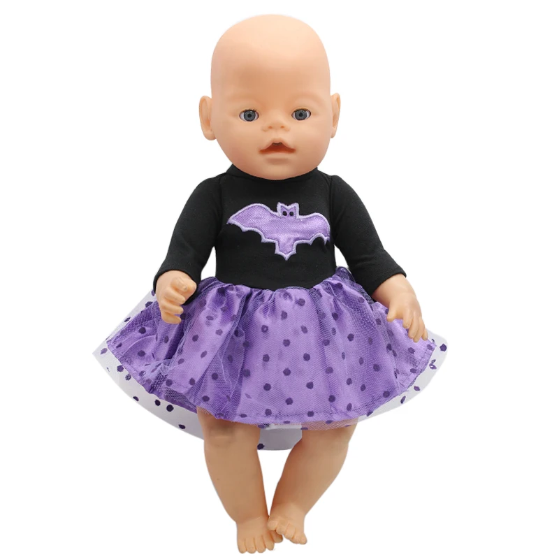 Baby Born Doll Clothes Cosplay Costume Batman Dress Fit ...