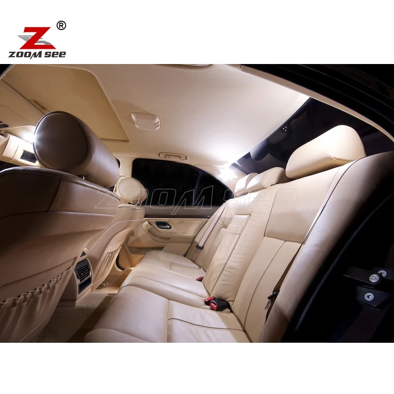 25x Led Plate Bulb Interior Dome Mirror Door Light Kit For Bmw 9 5 Series Touring 5i 525i 525d 528i 530i 530d 540i 97 03 Interior Light 9 Bulbled Light Interior Aliexpress