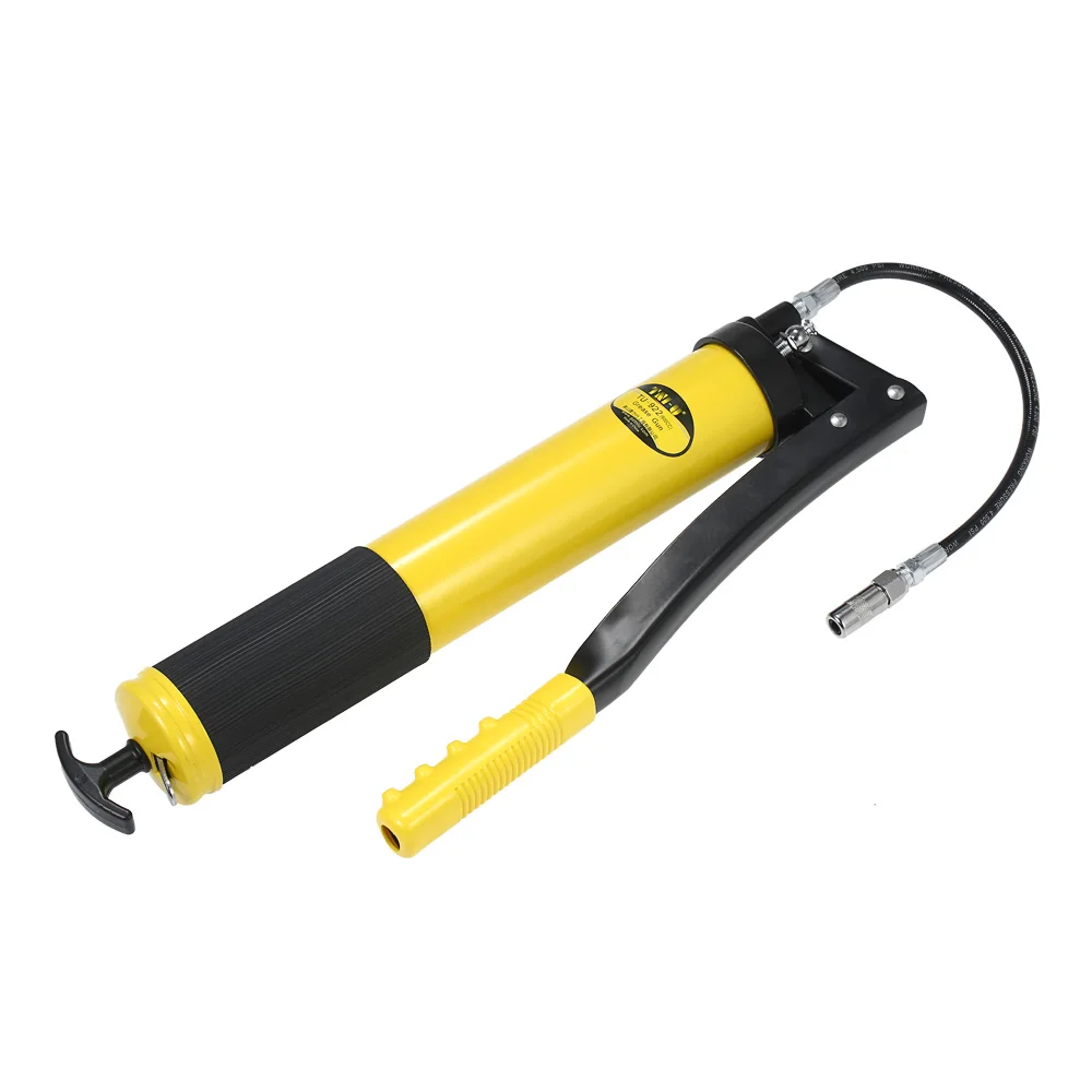 

TNI-U Professional Lever Handle 600CC Grease Gun Includes 12" Flex Hose & 6" Rigid Extension with Coupler TU-922