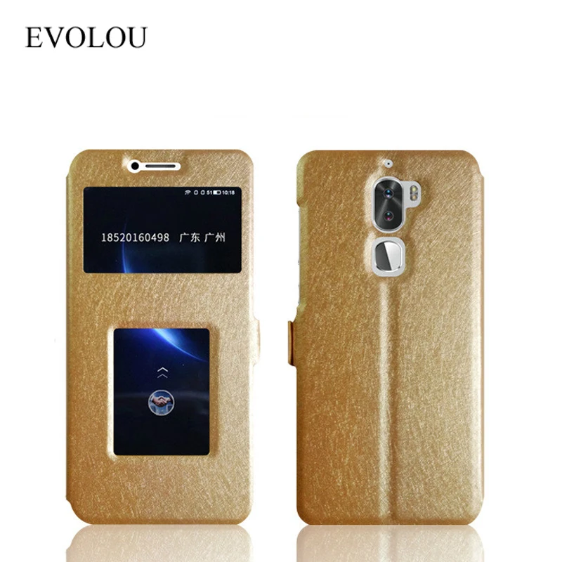 

View Window Leather Case For LETV leeco COOL 1 Magnet Flip Cover For COOL 1 COOL1 5.5 inch protective phone bag & Cases Fundas