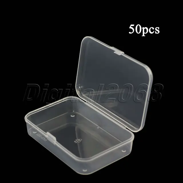 High Quality Box Wholesale 50PCS Plastic Universal Clear