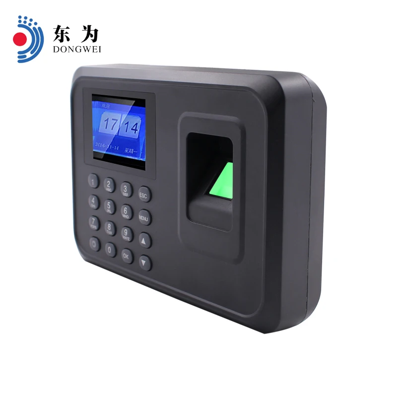 DW-F01 биометрический сотрудника, время, часы Регистраторы устройство для считывания отпечатков пальцев
