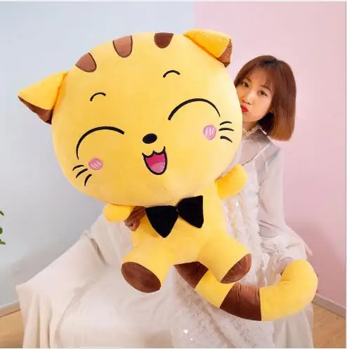 

WYZHYPlush Toys Cute Cat Doll Big Face Cat Doll Pillow Valentine's Day Gifts Girlfriends Children's Birthday Gifts 30cm