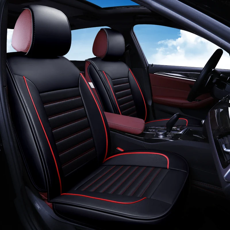 

PU leather car seat cover auto accessories 2 pieces for kia cerato 2011 2014 cerato k3 forte 2011 k3 k5 mohave morning Niro