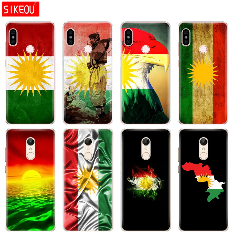 Силиконовый чехол для телефона Xiaomi redmi 5 4 1 1s 2 3 3s pro PLUS note 4X 4A 5A kurdistan Curdistan flag |