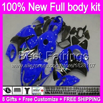 

Fairing For SUZUKI Hayabusa GSXR1300 2012 2013 2014 2015 19B67 Blue black GSXR 1300 GSX R1300 08 09 10 11 12 13 14 15 +Decal