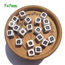 Special New 100pcs White Acrylic # Symbol Cube Numbers Beads 7mm Findings Beads 2015 new free shipping цена Special New 100pcs White Acrylic # Symbol Cube Numbers Beads 7mm Findings Beads 2015 new free shipping цены онлайн