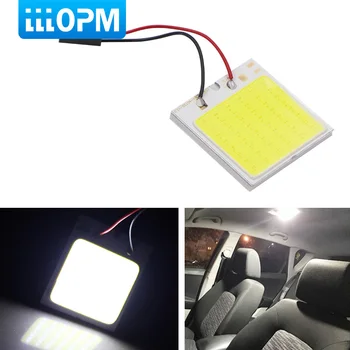 

Car lights C5W cob 48 SMD chip white reading lights led T10 bulbs led parking lot car interior panel lights Car styling car led