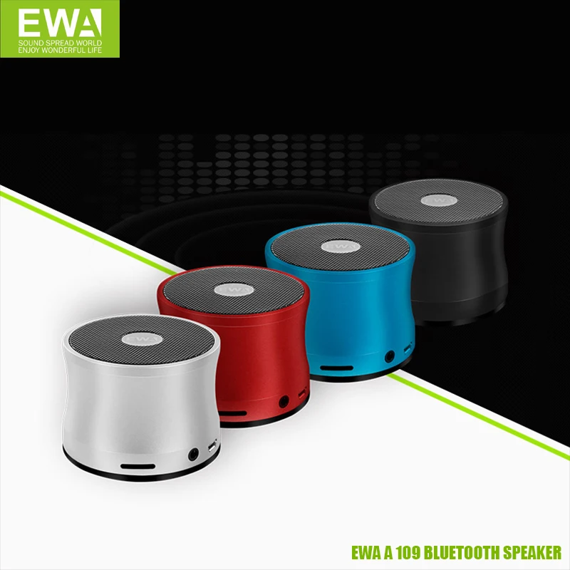 EWA A109, Беспроводная Bluetooth колонка, Портативный HIFI маленький динамик для телефона, для спорта на открытом воздухе, Bluetooth плеер, Bluetooth, MP3 плеер