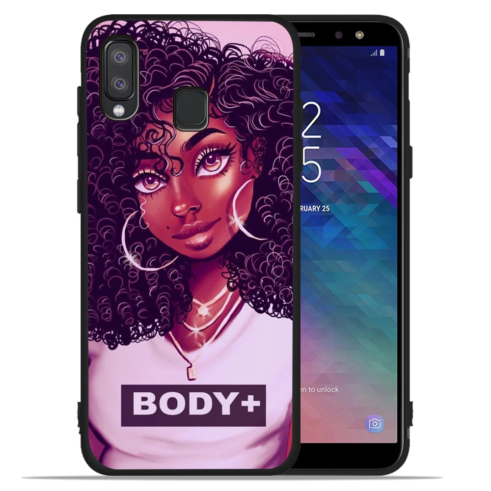 Мягкий силиконовый чехол для Samsung Galaxy A50 африканских девушек A10 A20 A30 A40 A70 M10 M20