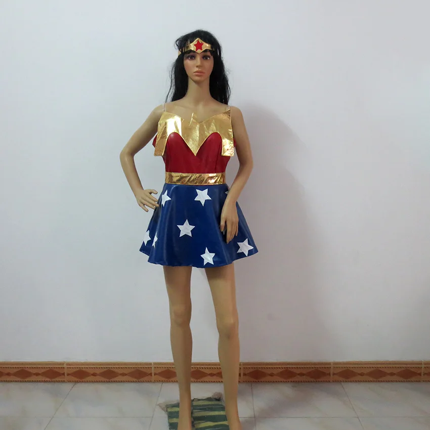 

Batman v Superman:Dawn of Justice Wonder Woman Halloween Uniform Outfit Cosplay Costume Customize Any Size