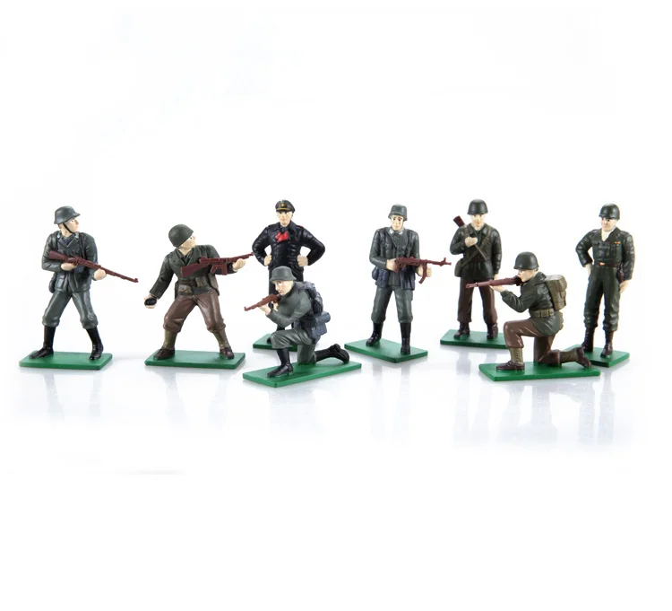 

1/32 (Marshal Rommel, General Patton) Out of Print World War II Metal Soldier Series