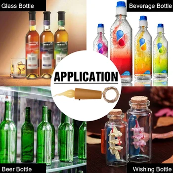 

Waterproof LED Cork Starry Fairy Copper Wire light String LED Light Wine Bottle lights Bottle Stopper for Party Festival Gift
